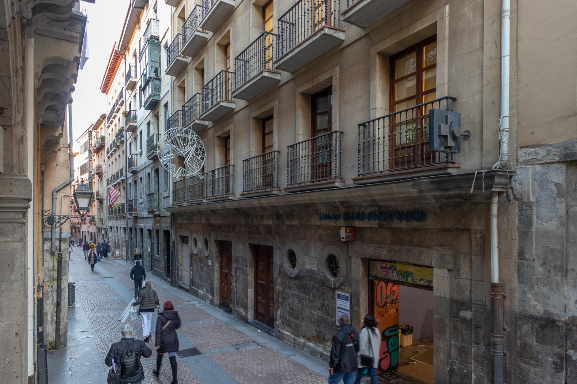 Apartamento Centrico Casco Viejo Bilbao Exterior foto